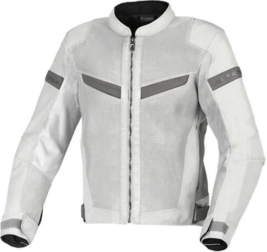 Macna Velotura Light Grey Jackets Textile Summer 3XL - Maat - Jas