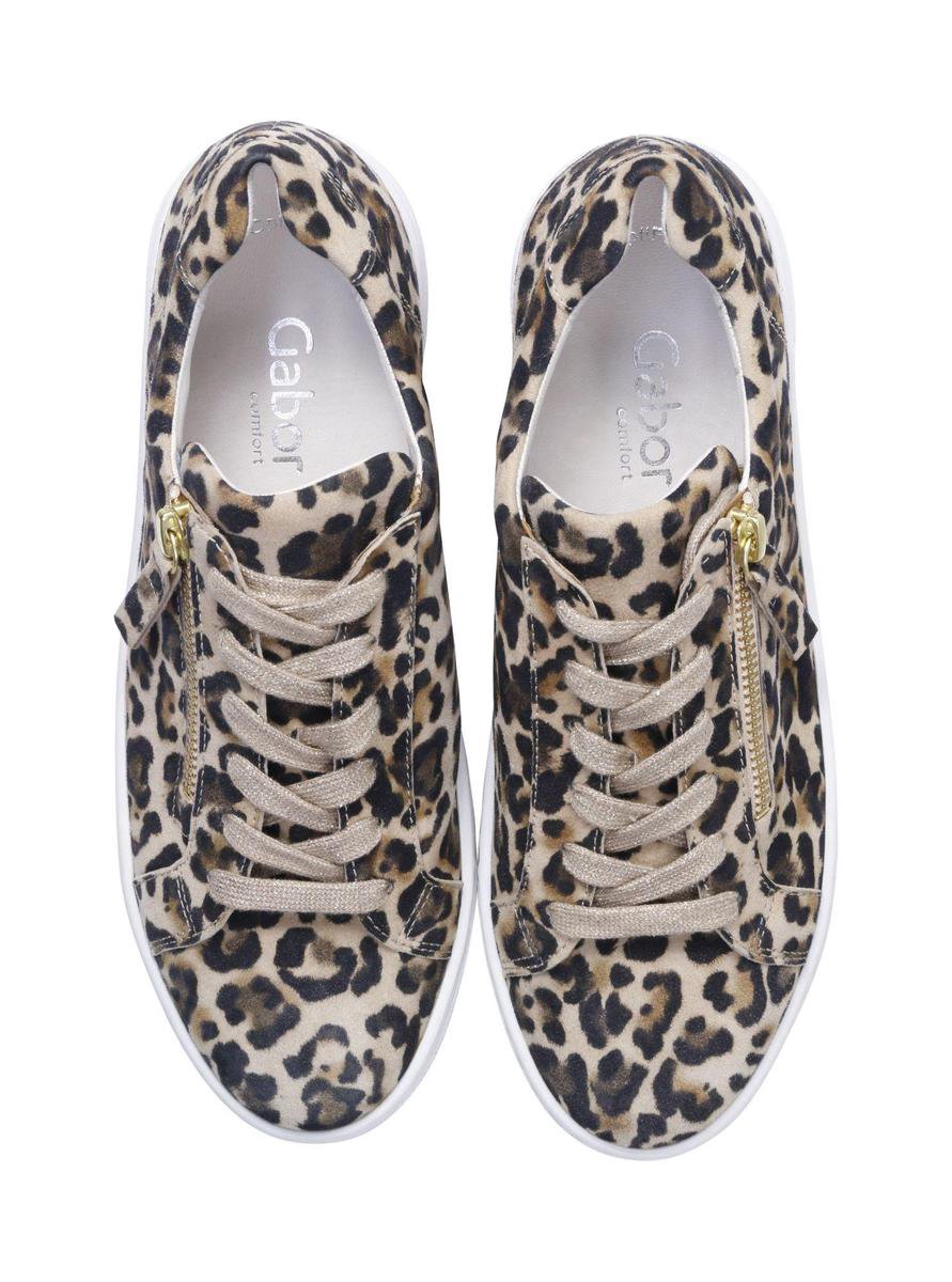 Gabor Vrouwen Sneakers 26.498 leopard - Diversen - Maat 38 1/2 | bol.com