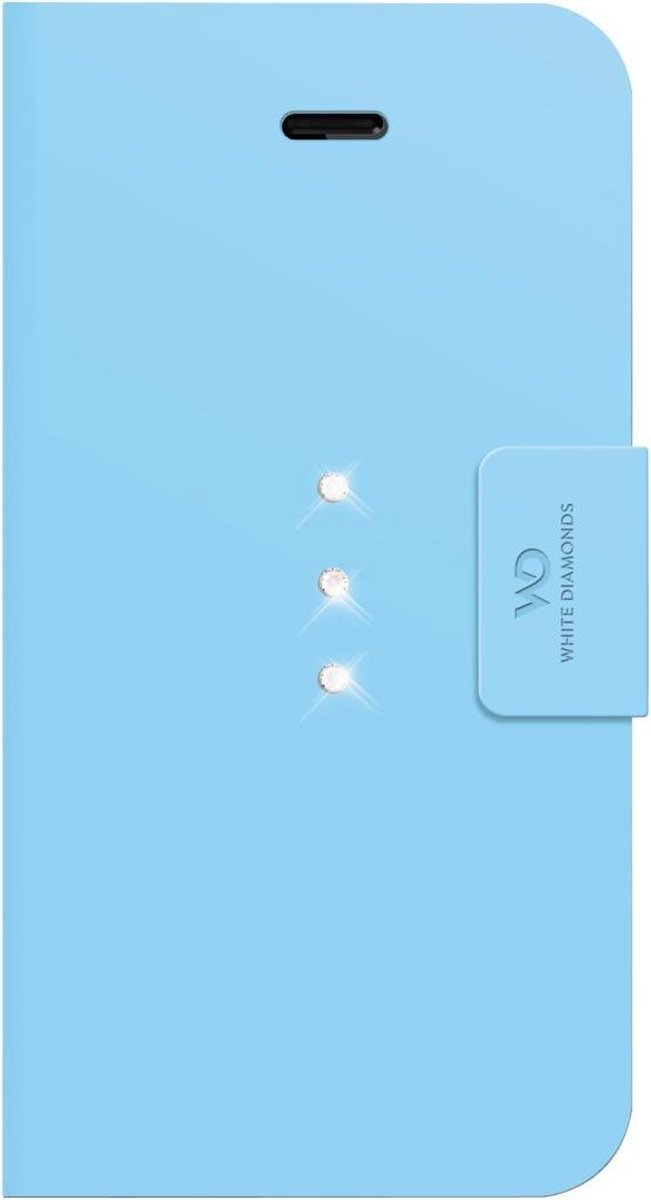 White Diamonds Crystal Wallet IPhone 6/6s Light Blue