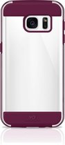 White Diamonds Cover Innocence Clear Voor Samsung Galaxy S7 French Burgundy