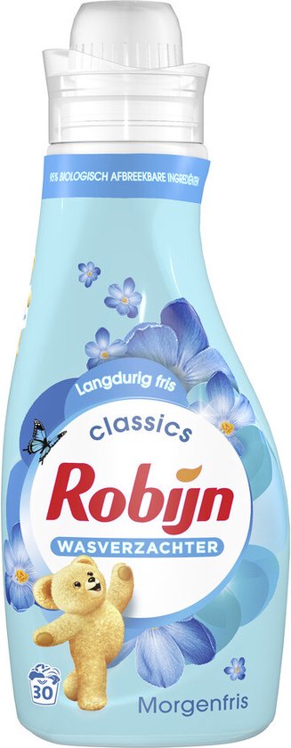 Robijn Morgenfris Wasverzachter - 8 x 30 wasbeurten - Voordeelverpakking - Robijn