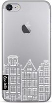 Casetastic Softcover Apple iPhone 7 / 8 - Amsterdam Canal Houses White