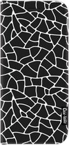 Casetastic Wallet Case Black Samsung Galaxy J7 (2017) - Transparent Mosaic White