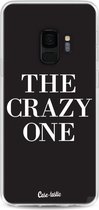 Casetastic Samsung Galaxy S9 Hoesje - Softcover Hoesje met Design - The Crazy One Print