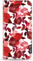 Casetastic Wallet Case White Apple iPhone 7 / 8 - Royal Flowers Red
