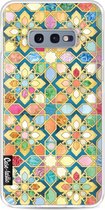 Casetastic Samsung Galaxy S10e Hoesje - Softcover Hoesje met Design - Gilded Moroccan Mosaic Tiles Print