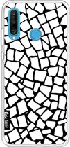 Huawei P30 Lite hoesje British Mosaic White Casetastic Smartphone Hoesje softcover case