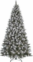 Black Box Trees Sapin de Noël Artificiel Pittsfield - 117x117x215 cm - PVC/aiguille dure - Vert
