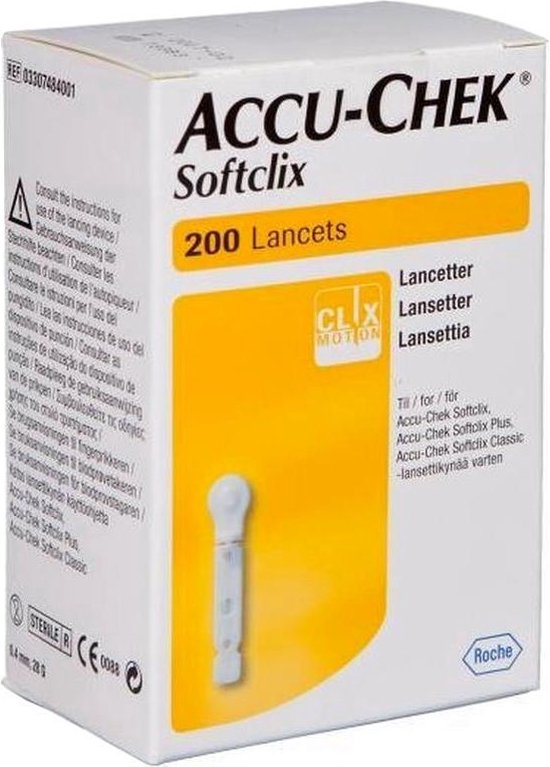 Accu-Check Softclix Lancetten - 200 stuks | bol.com