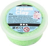 Foam Clay®, groen, glitter, 35gr