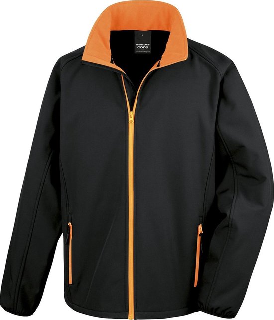 Jas Heren 3XL Result Lange mouw Black / Orange 100% Polyester