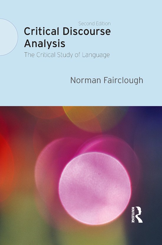 Critical Discourse Analysis - cover