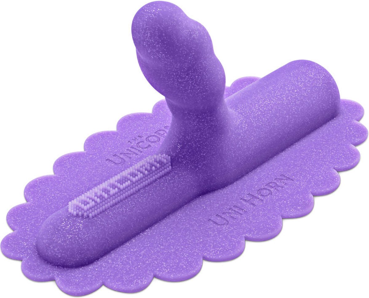 Goedkoopste The Cowgirl - Unicorn Silicone Attachment Uni Horn