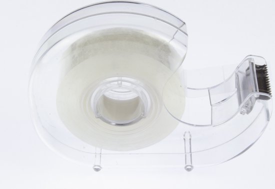 Kangaro plakbandhouder - transparant - inclusief plakband - K-50052