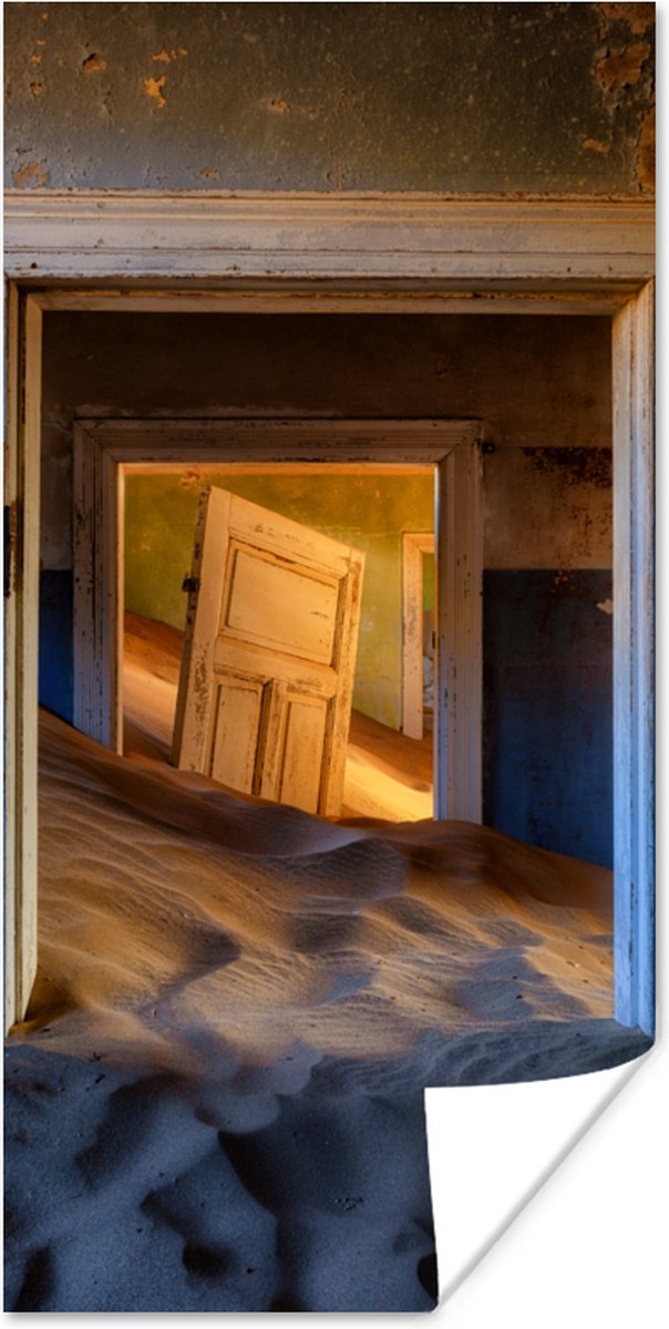 Zand - Blauw - Deur - Architectuur