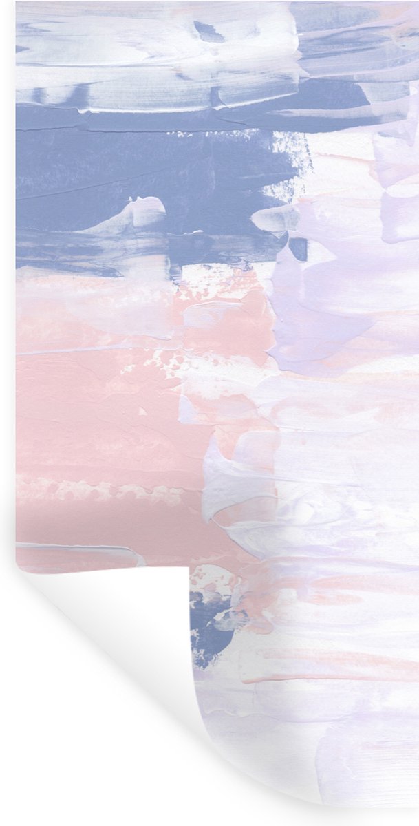 Muurstickers - Sticker Folie - Pastel - Design - Verf - 60x120 cm - Plakfolie - Muursticke