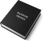 Boîte de Rangement Printworks - Random Things - Zwart