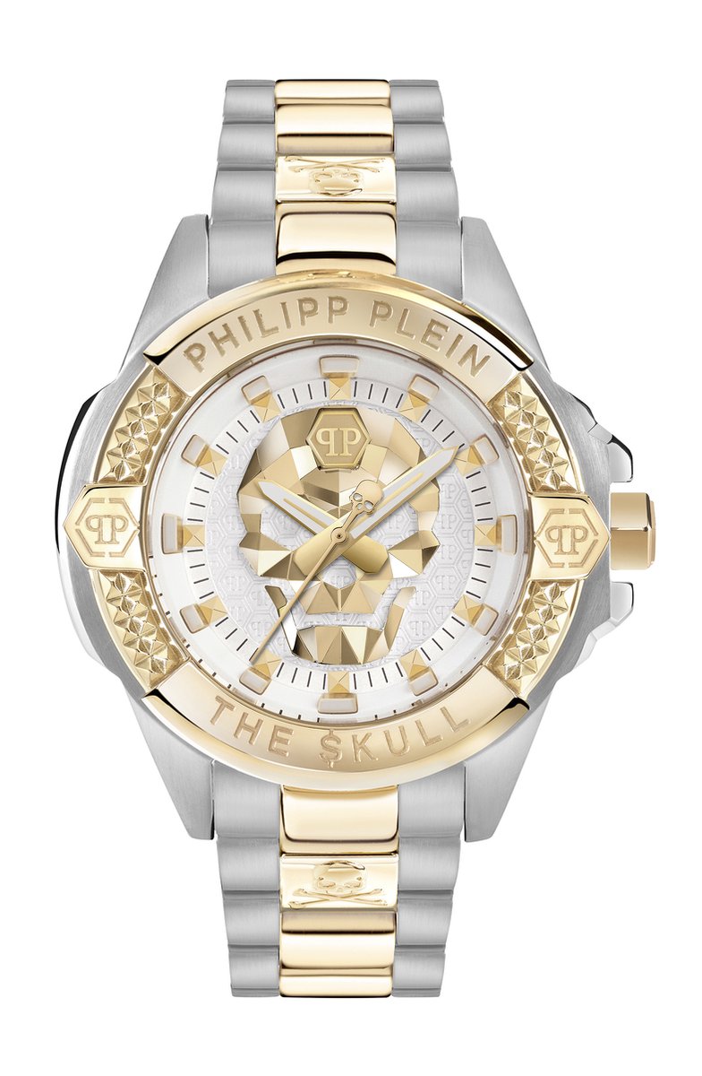 Philipp Plein The $Kull PWNAA1523 Horloge - Staal - Multi - Ø 41 mm