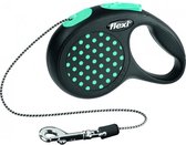 Flexi Design Koord  - Hondenriem - Blauw - S - 5 m