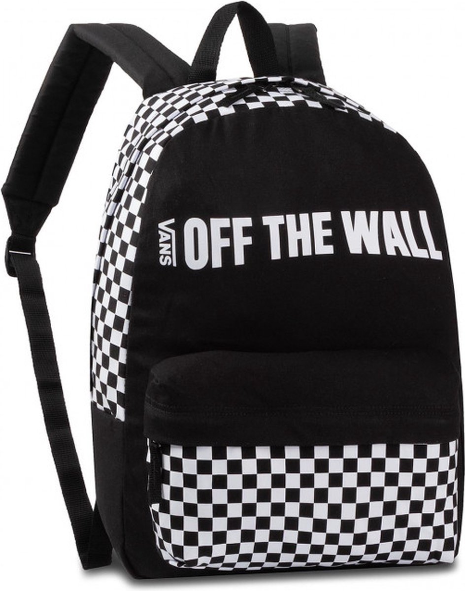 Realm Backpack Checkerboard Zwart
