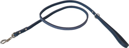JACK AND VANILLA Gevet Lederen Hondenriem / Hondenlijn - Blauw ...