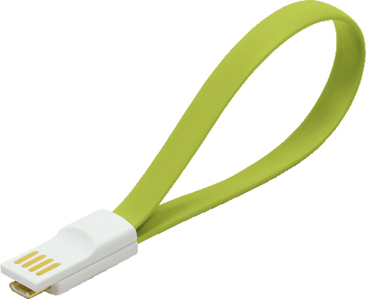 Logilink - USB 2.0 A Male naar USB 2.0 Micro Male - 0.22 m