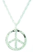 Ketting peace metaal