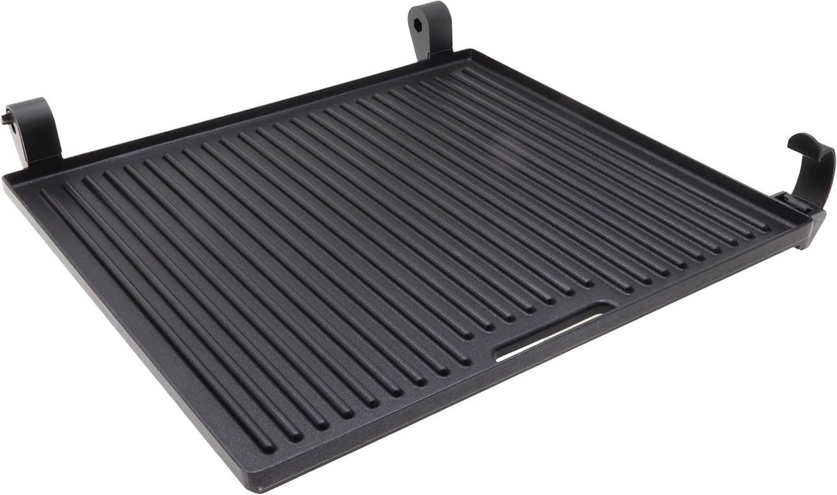 Grillplaat Onderdeel Verwarmingselement Buiten Koken Origineel Reserveonderdeel 290 x 260 mm Zilverkleurig