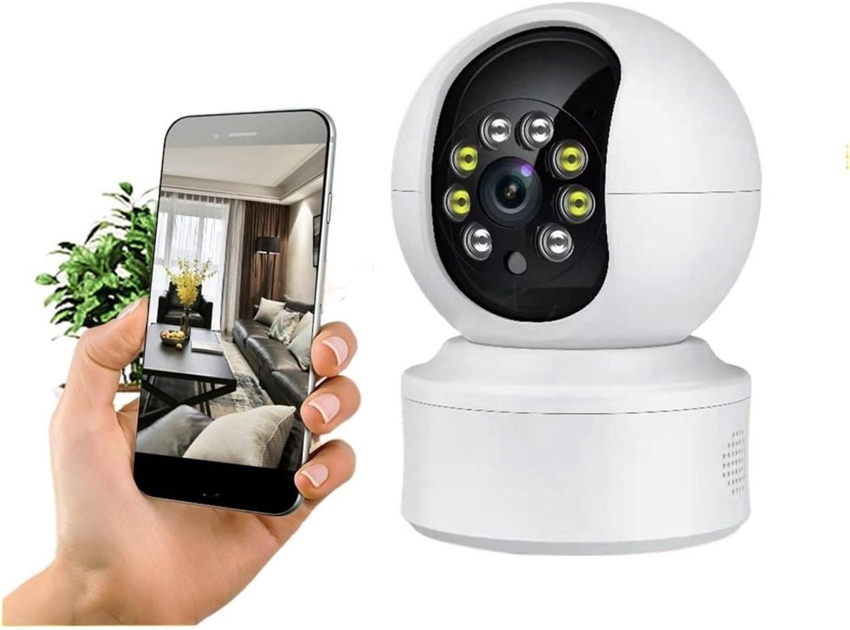 Babyfoon Camera - Videobewaking IP Camera - Thuisbeveiliging - Humanoïde Detectie - 1080P - Wit