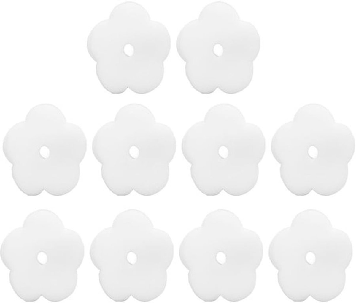 Zwemspons - Zwembad- en spa-spons - Efficiënte olieabsorptie - Verpakking van 10 - Filter voor zwembad en spa - Voor schoon water - 20 x 16 x 7 cm