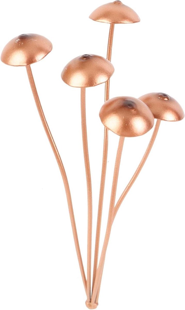 Champignon Stekdecoratie - Tuinpaddestoel Decoratie - Tuin Versieren - Eenvoudige Installatie - 17 x 7 cm - Niet gespecificeerd