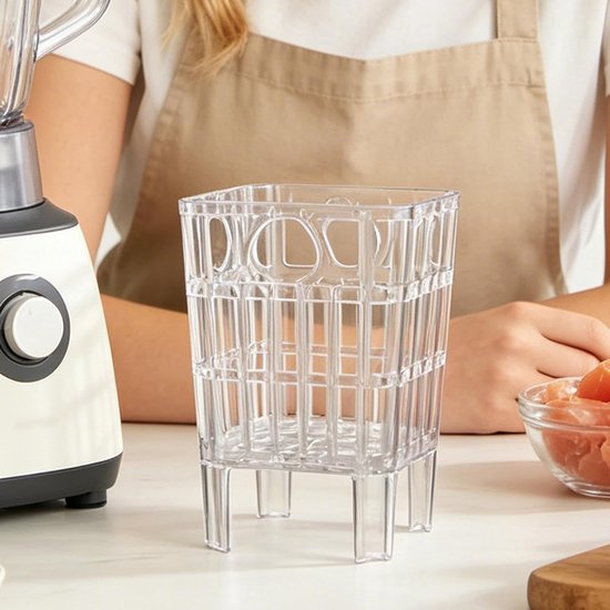 Mixer Accessoires - Blender Opzetstuk - Maaltijden Bereiden - Voedselveilig Materiaal - 14.5 x 10.5 x 10.5 cm - Enkele Attribuut — afbeelding 3