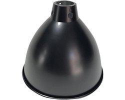 Reptielenlamp Koepel - Warmtelamp Terrarium - Reptielen Verzorgen - Dubbele Onafhankelijke Schakelaars - 21.6 cm - Aluminium