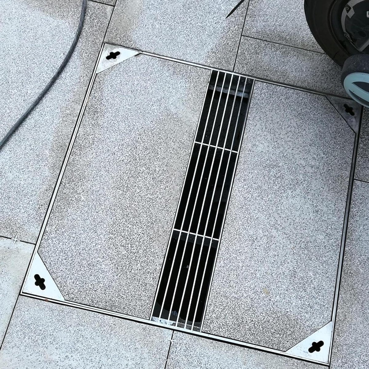 Inbouw Putdeksel - Ondergrondse Toegang - Afvoer Beheren - Roestvrij Staal - 1.5 Ton Draagvermogen - Aluminium