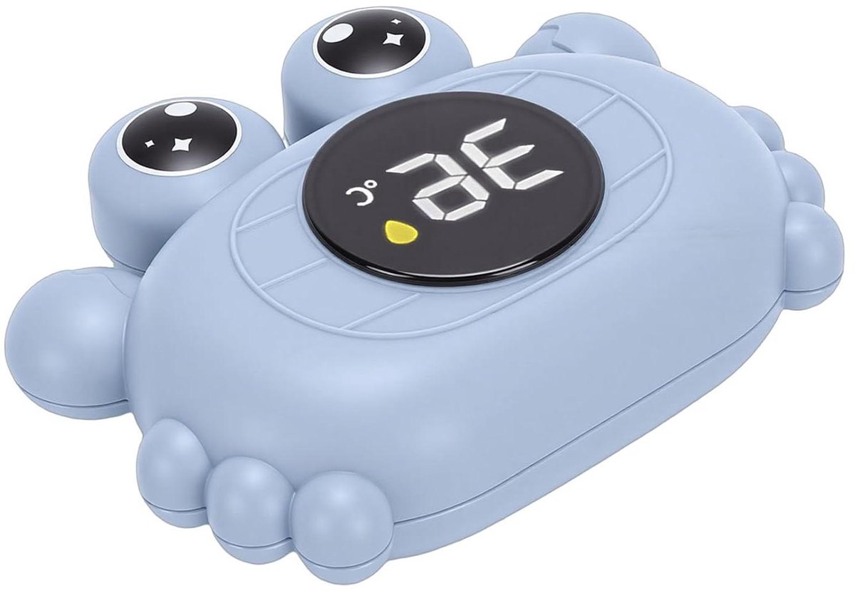 Badthermometer - Watertemperatuur meter - Veilig Baden - Visuele Temperatuurwaarschuwingen - 11 cm - Blauw