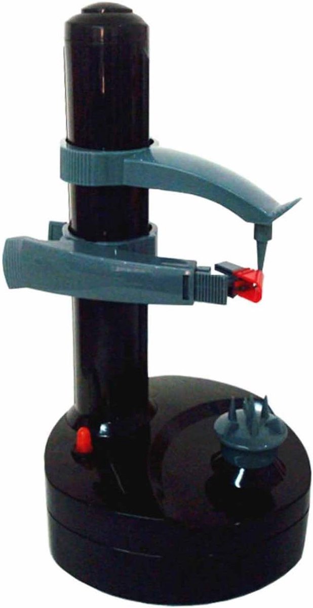 Appelschilmachine - Automatische schiller - Fruit Voorbereiden - Roestvrijstalen messen - 28.5 cm Hoogte - Zwart