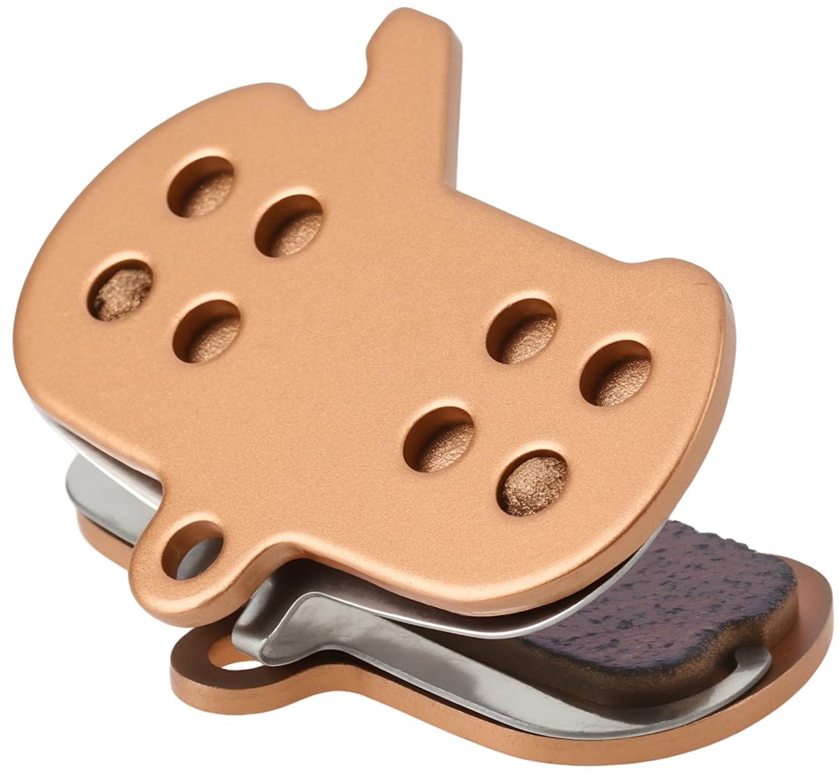 Dailygoods - Fietsschijf Gesinterde Remblokken Compatibel met Maven RaceTi - 46,5 x 36 mm