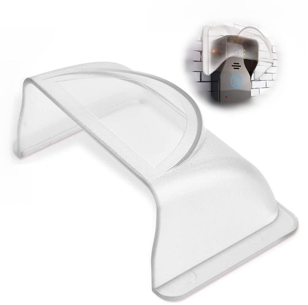 Dailygoods - Deurbel Regenbescherming - Waterproof Plastic Beschermkap voor Toegangssystemen
