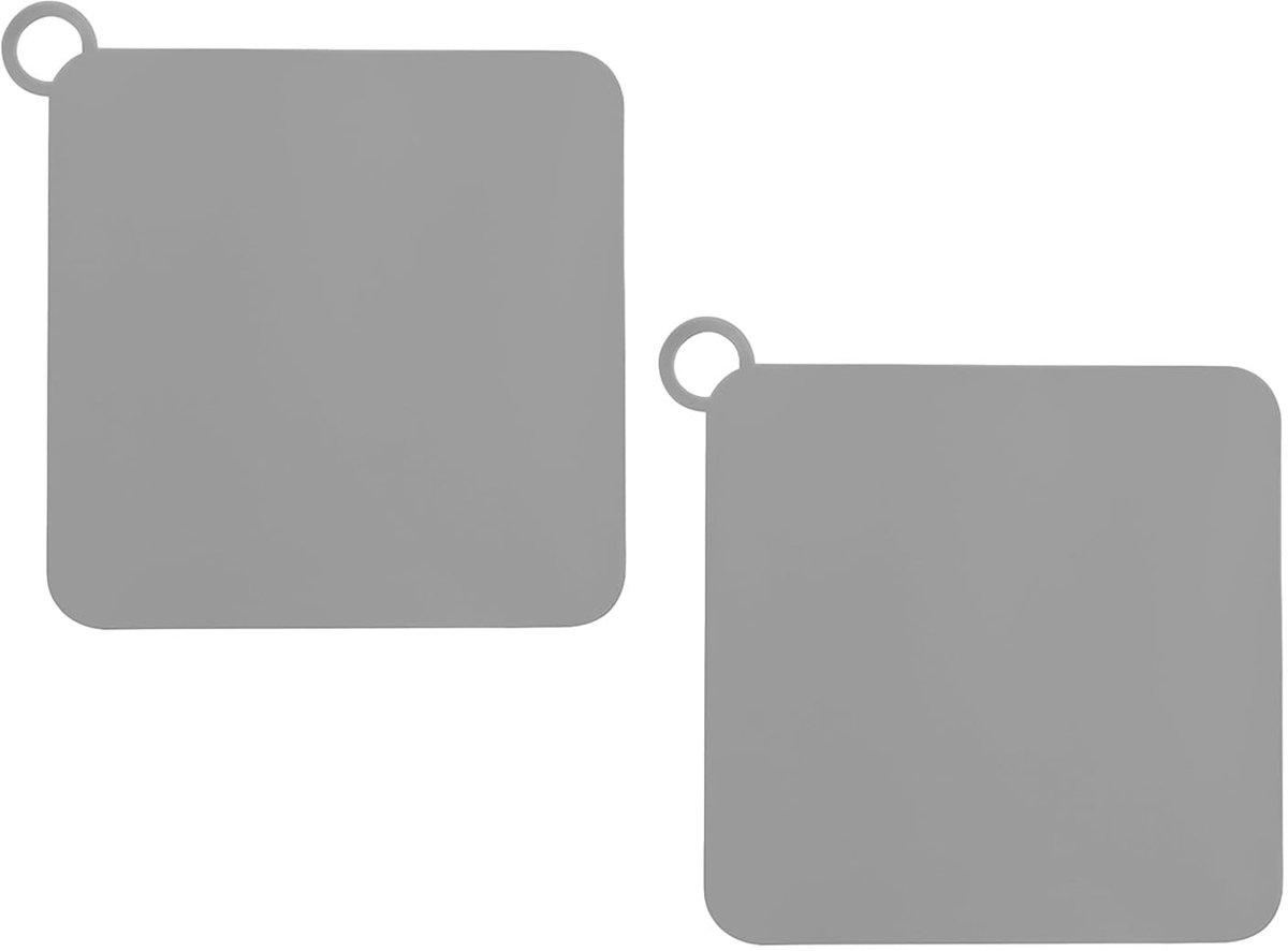 Dailygoods - 2 Stuks Vloerafvoerafdekking - Geurafsluiter voor Douche en Badkamer