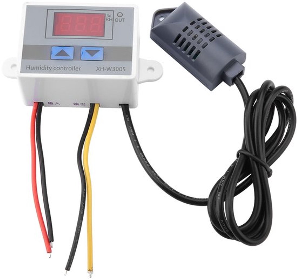 XH-W3005 Digitale Hygrometer en Temperatuur Controller - Nauwkeurige Vochtmeter 0-99% RH