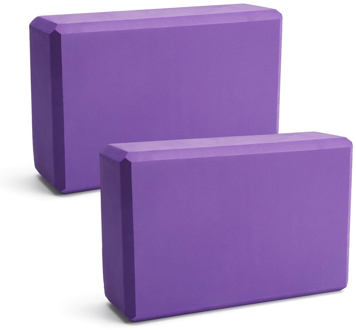 Dailygoods - Set van 2 Antislip Yogablokken van EVA-Schuim
