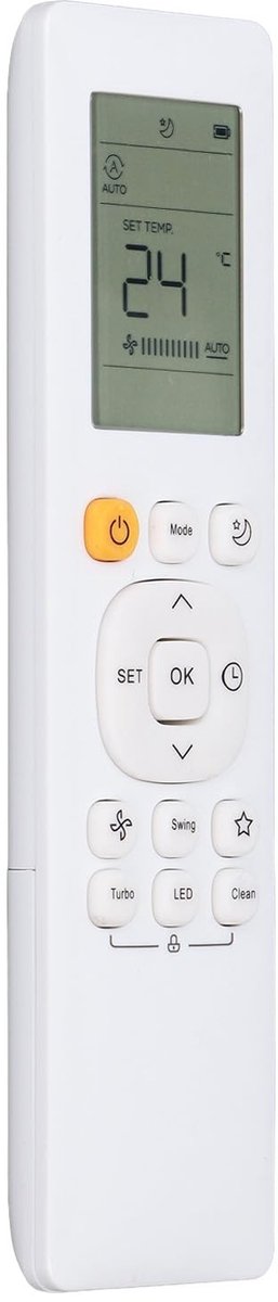 Dailygoods- Afstandsbediening Vervangend - Duurzaam ABS - Comfortabele Grip - Geschikt voor Airconditioner - Lange Levensduur - Betrouwbare Prestaties - Airco Afstandsbediening