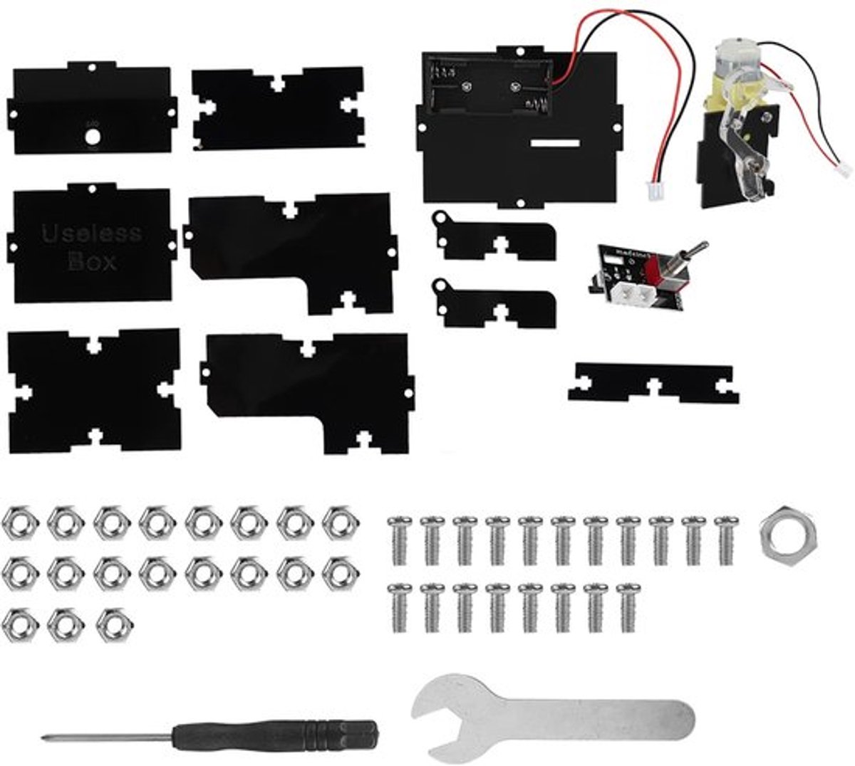 Grappige Useless Box DIY Kit voor Unieke Cadeaus