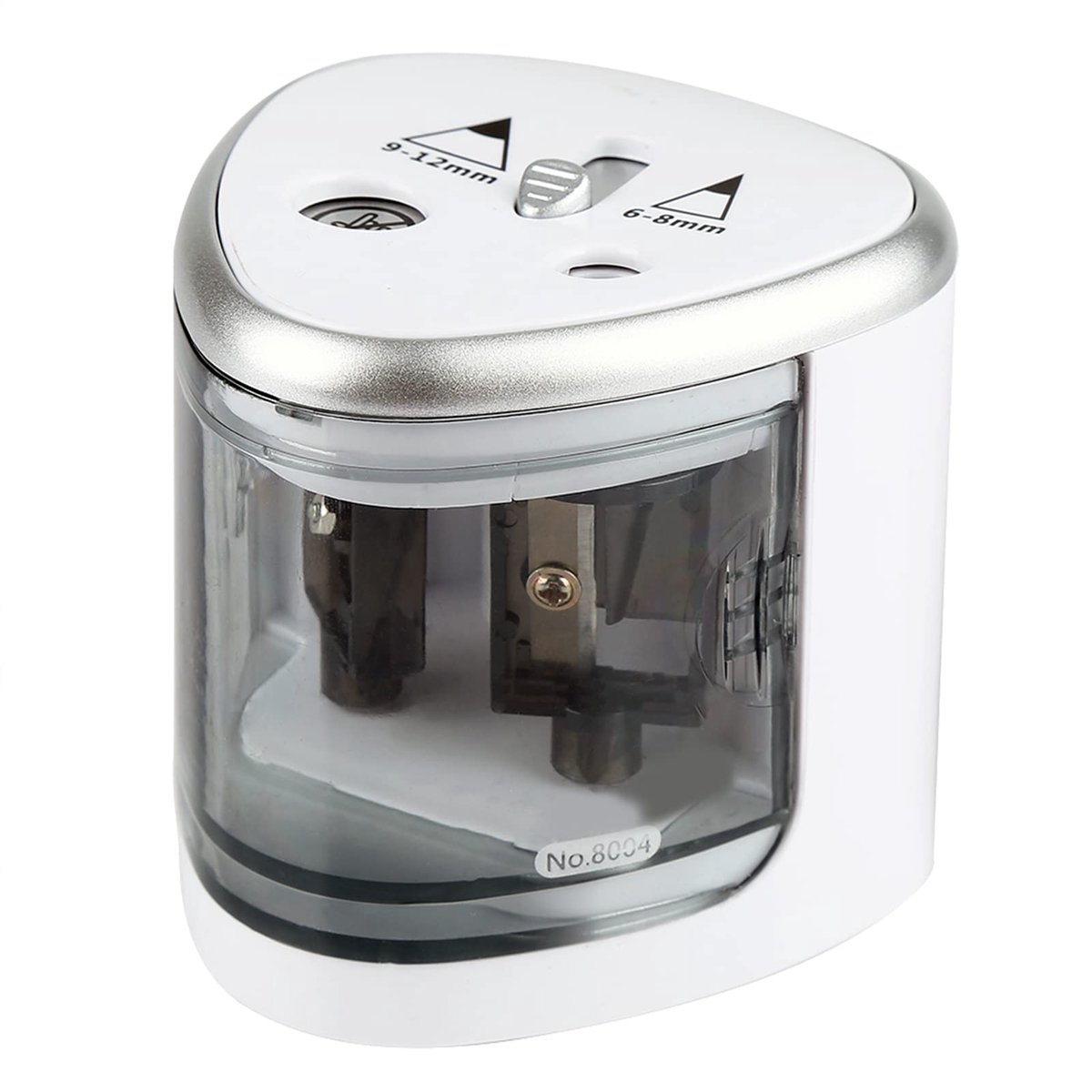 Dailygoods - Automatische Elektrische Puntenslijper met Dual Gaten - Ideaal voor School en Kantoor