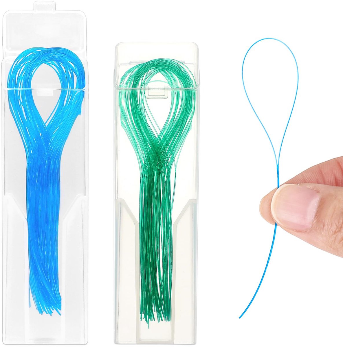Dailygoods - Styquenzer Tandzijde Draad met Lussen - 100 Stuks voor Braces en Implantaten