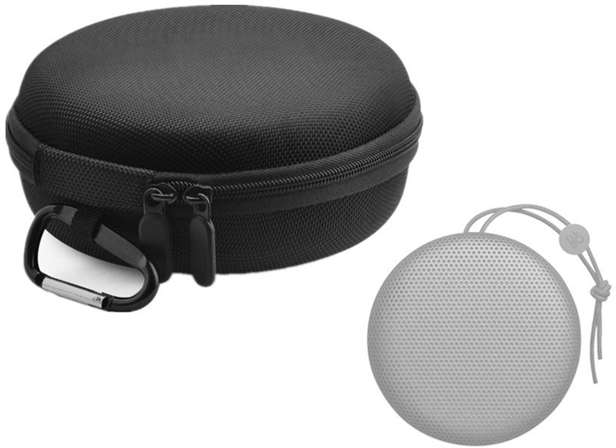 Dailygoods- Draagtas Beschermhoes - Reis-/Opbergtas - Voor BeoPlay A1 - Slijtvast/Schokbestendig - Lichtgewicht/Nylon - Met Netvak - Luidsprekerhoes