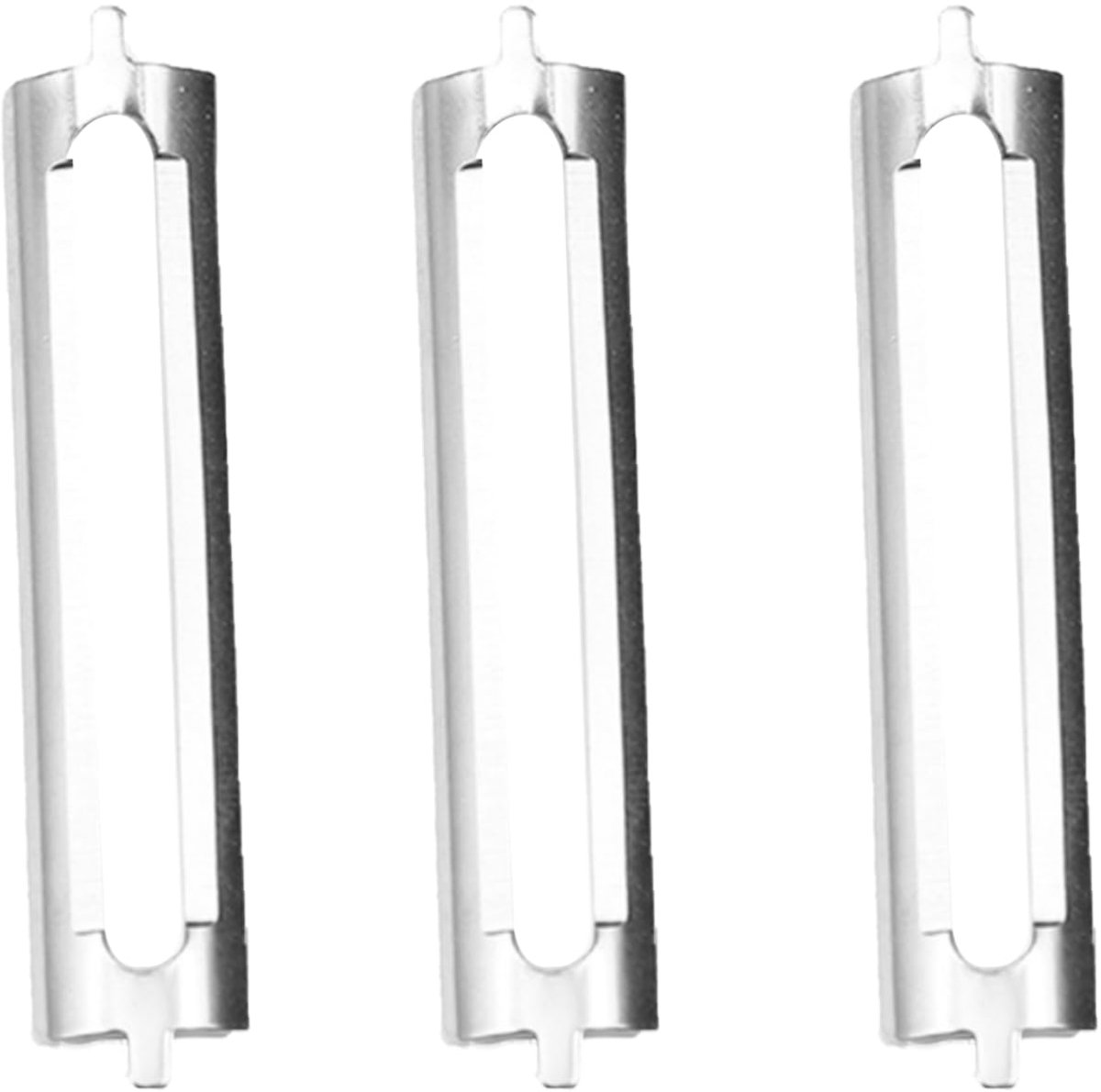 Dailygoods - Set van 3 Schilmesjes - Vervangbare Schillers voor Groenten en Fruit