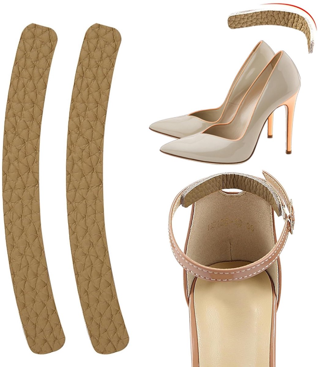 Dailygoods - Hielkussens Zelfklevend van Leer voor Dames - Verpakking van 2