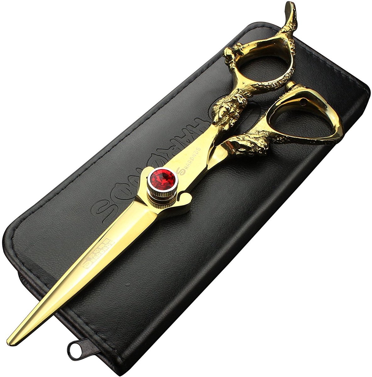 Dailygoods - Professionele Haar Knip Scharen Set 5.5 Inch - Gold Dragon Handgreep