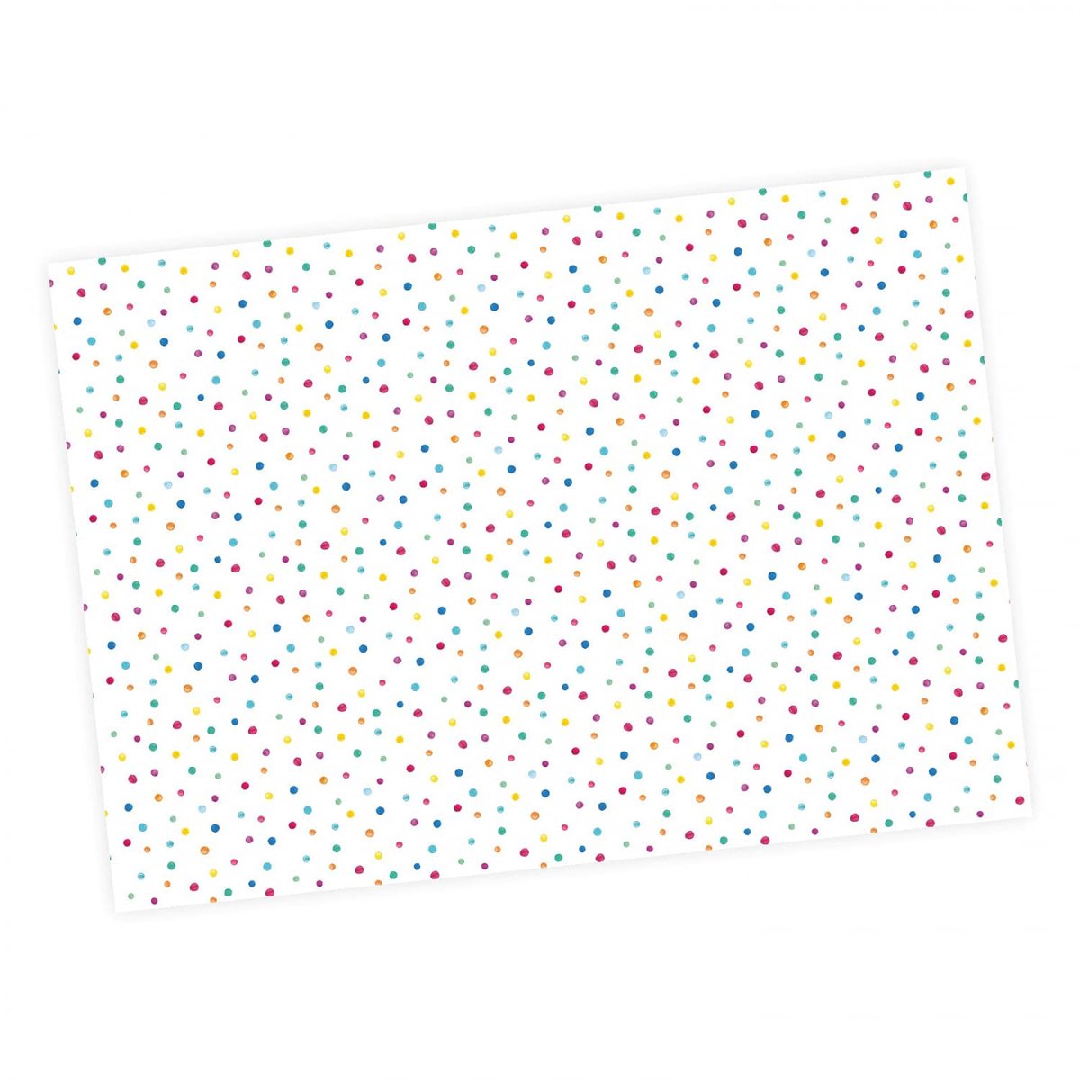 Dailygoods - Cadeaupapier met Stippen in Pastelkleuren - 5 Vellen voor Schattige Verpakking